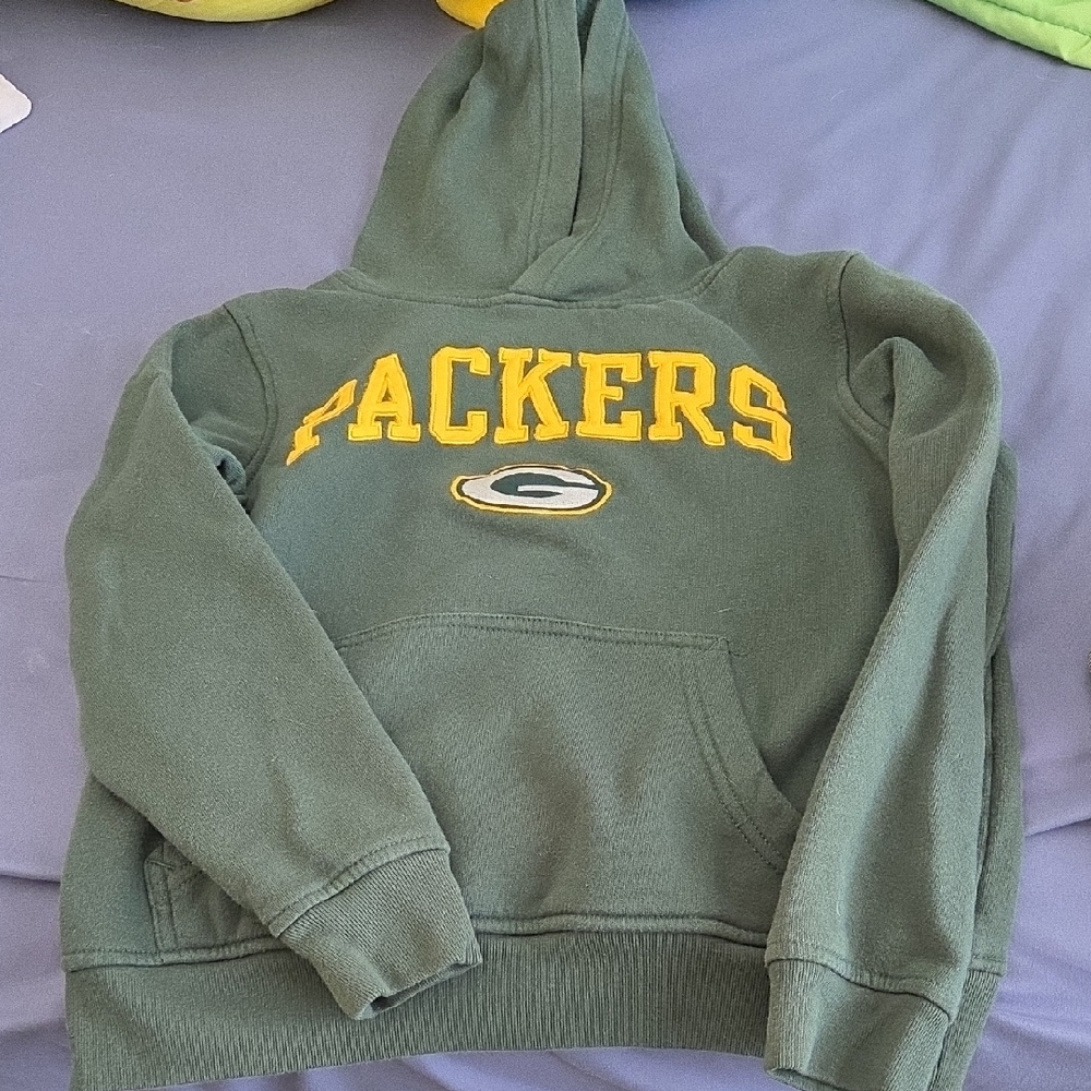 Packers Kids Green Hoodie